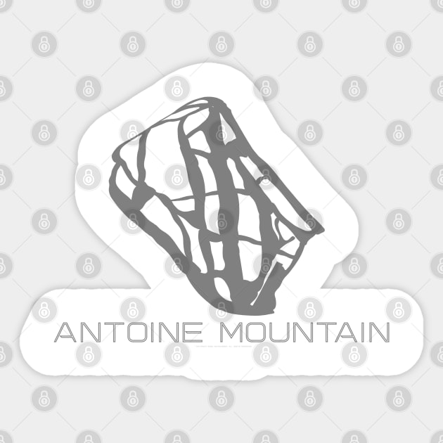 Antoine Mountain Resort 3D Sticker by Mapsynergy